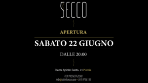 Evento Apertura | Secco Pistoia | Bollicine Italiane